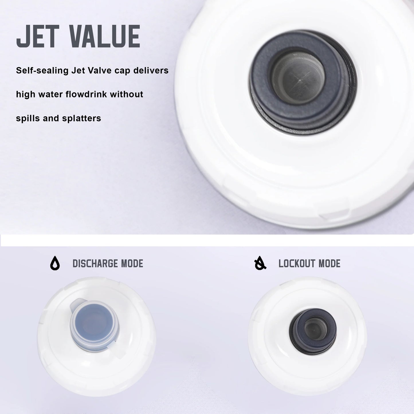 Upten Cycling Sports Double Layer Water Bottle Keep Cooling