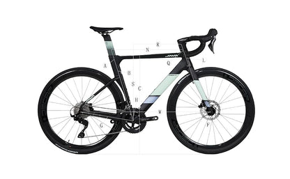 Java Fuoco Top 105 12 Speed R7120 Road Bike Bicycle Unisex Adult