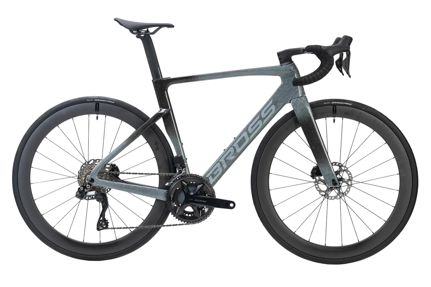 Bross Vagabond Aero 6SE 105 Di2 R7170 Carbon Road Bike with Carbon Wheels