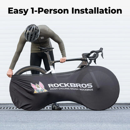 ROCKBROS Bike Cover Outdoor Indoor High-Elastic Protective Bicycle Wheel Cover