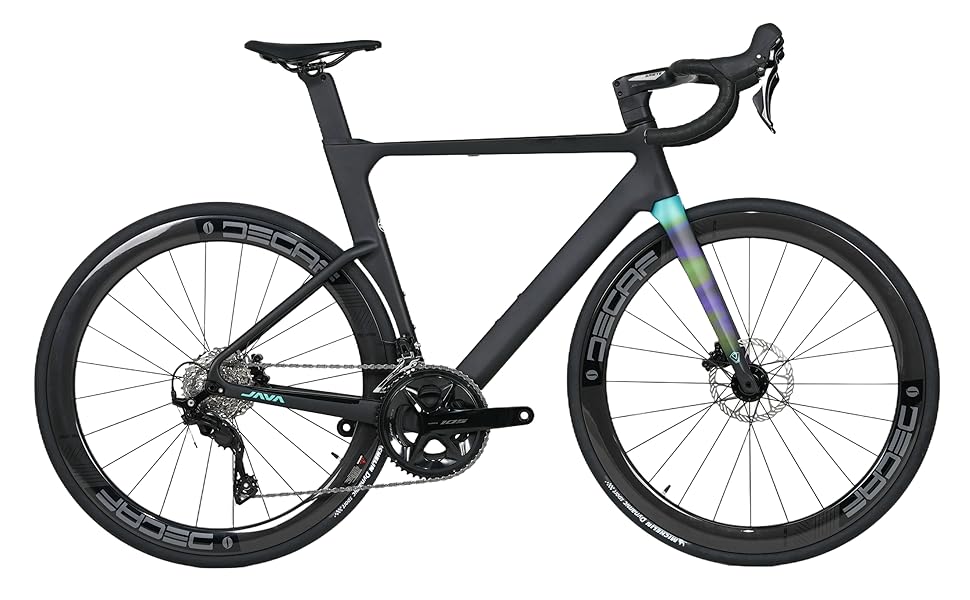 Java Fuoco Top 105 12 Speed R7120 Road Bike Bicycle Unisex Adult