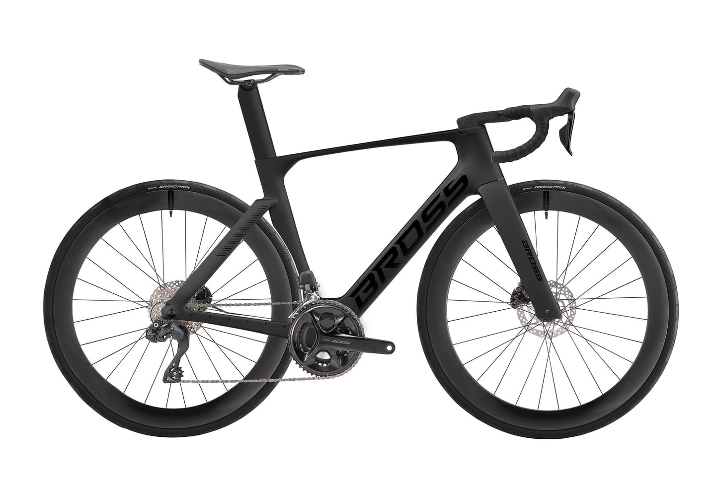 Bross Zenith 6I 105 Di2 Carbon Road Bike with Carbon Wheelset