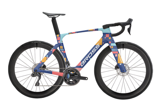 Bross Zenith 6I 105 Di2 Carbon Road Bike with Carbon Wheelset